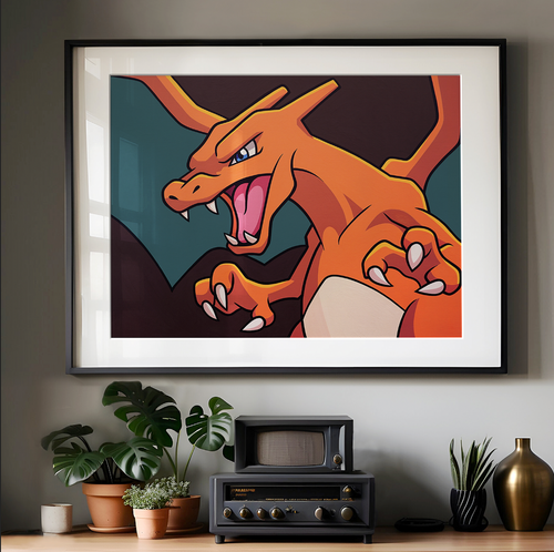 Charizard Art Print