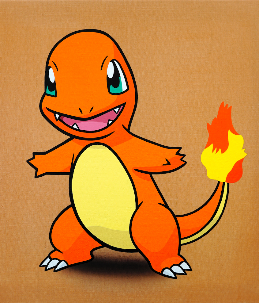Charmander art print