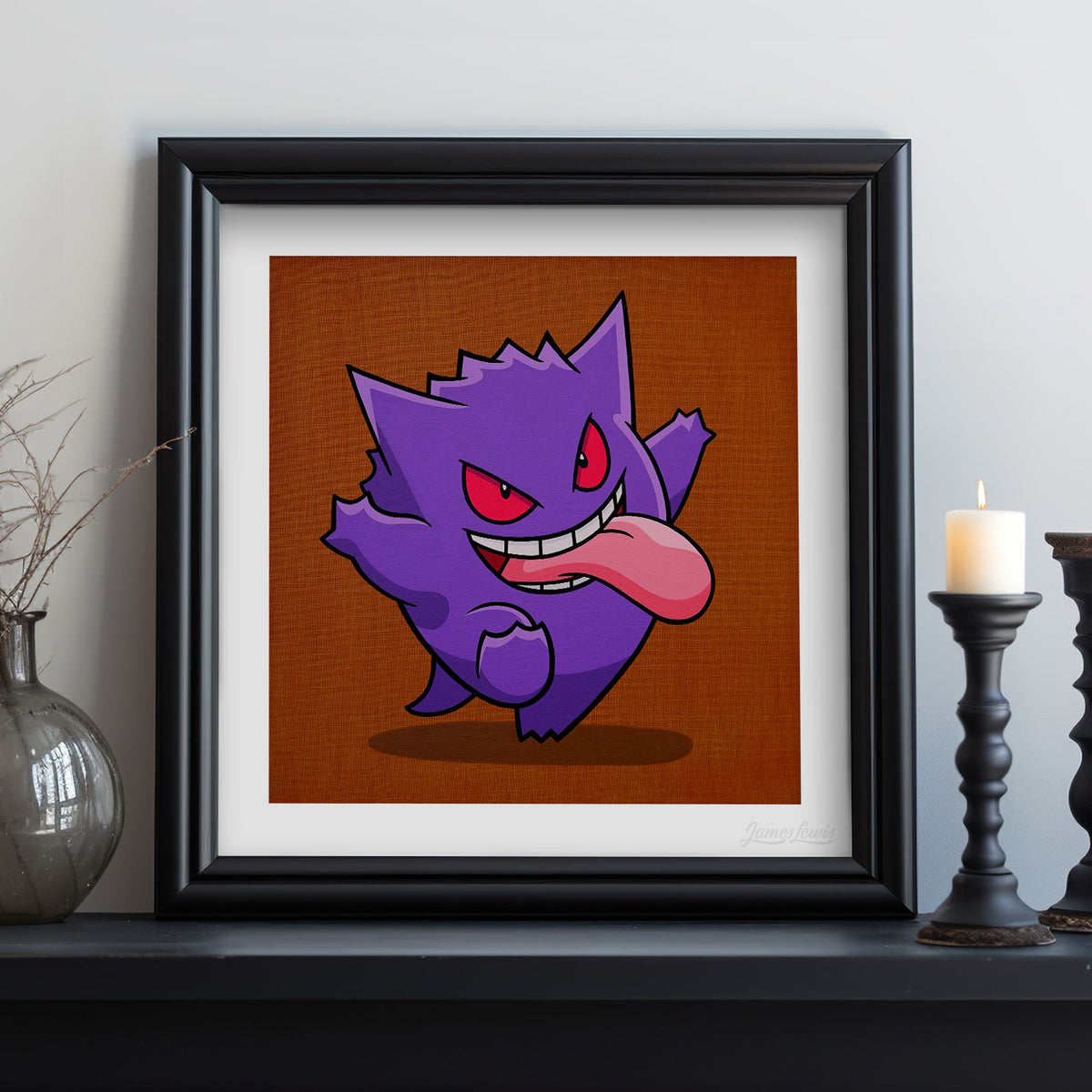 Gengar - Fine Art Print