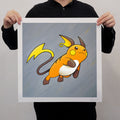 Raichu - Fine Art Print