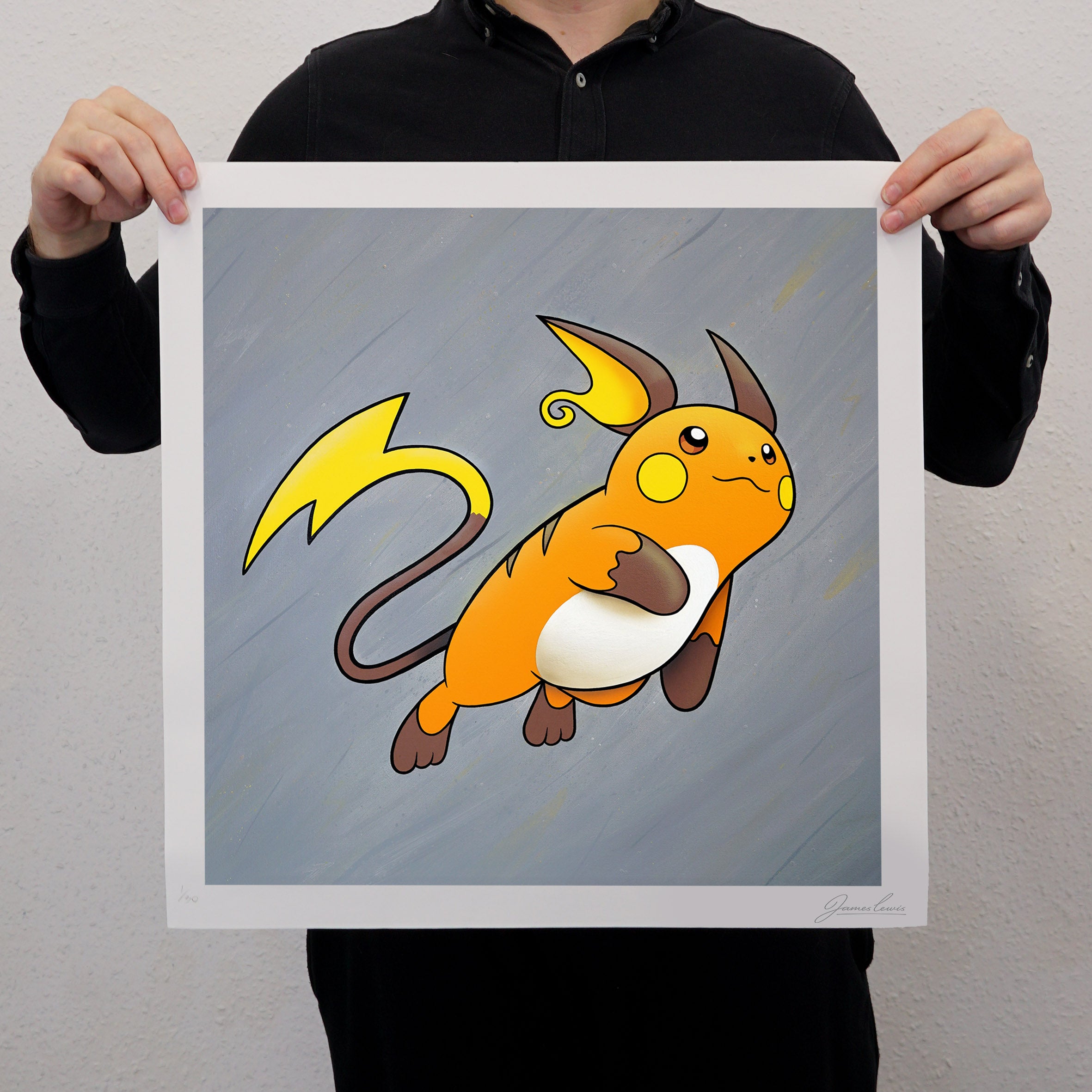 Raichu - Fine Art Print